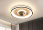 Luz 60W*2 de 80 Ra Round Ceiling Fan With Dimmable vida útil de 5 años