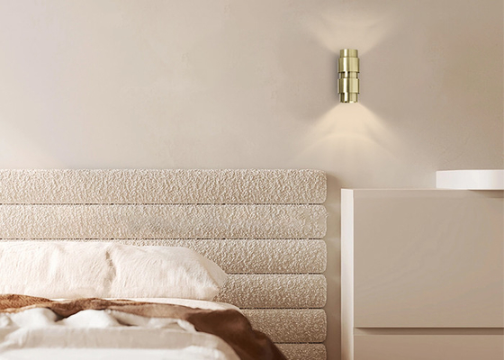 Lámpara de noche de dormitorio de pared de fondo de sala de estar para pasillo de Hotel