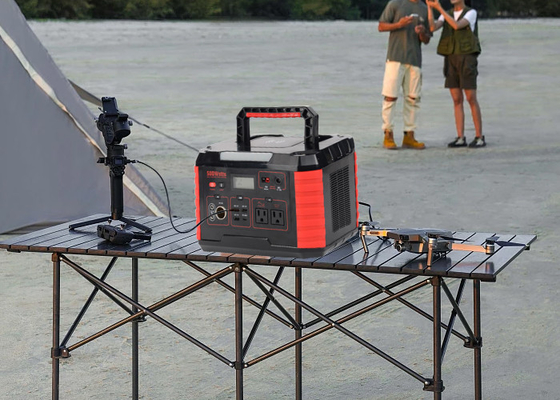 Generador solar móvil de la batería, central eléctrica portátil 500w